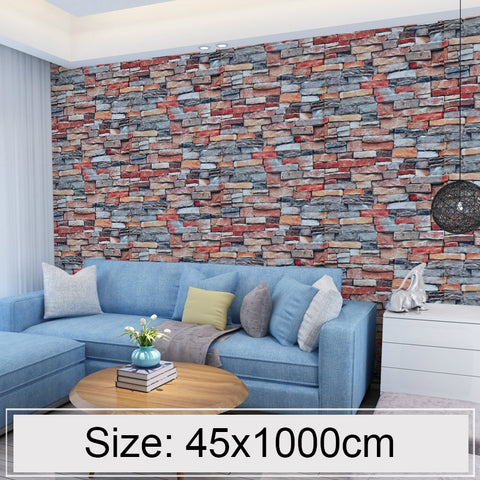 Carta da Parati 3D Color Pietra per Decorazione Pareti - Adesivi