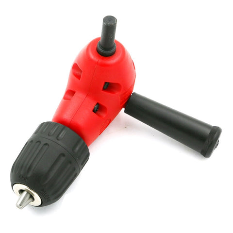 Testa di commutazione regolabile Presa per trapano ad angolo retto con impugnatura triangolare, impugnatura circolare et gambo esagonale, Circular Handle and Hex Shank