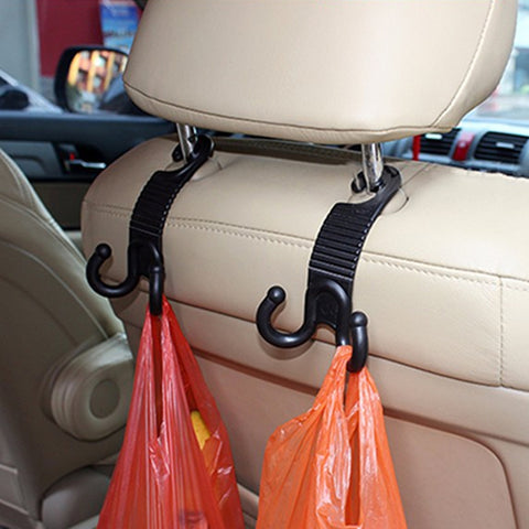 2 pezzi per giovane giocatore a forma di artiglio durevole gancio per sedile posteriore per auto gancio per borsa per bagagliaio gancio per bagagli per poggiatesta automatico, Car Seat Back Hook - Novalix Store