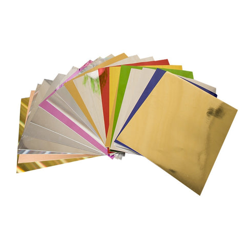 50 pezzi/confezione di fogli di carta formato A4, consegna casuale in un colore, A4 Size Foil Papers - Novalix Store