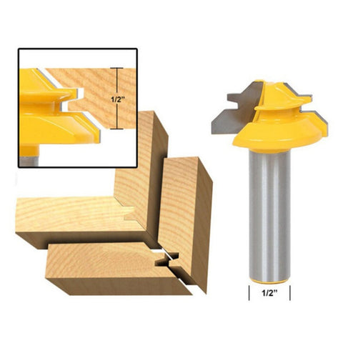 "Tenone Lama a 45 gradi per Legno - Coltello da 1/2 x 1-3/8" - Novalix Store
