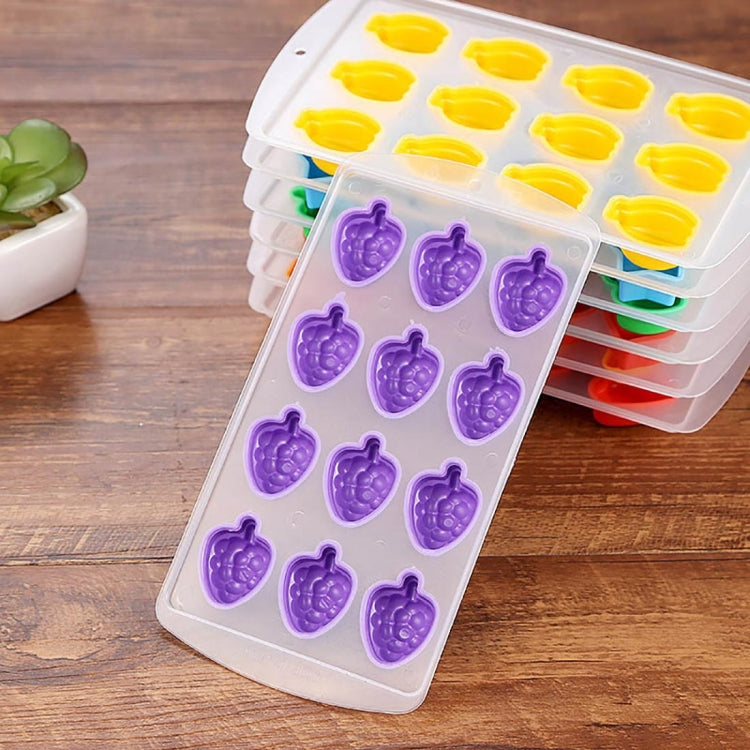 Grape Shaped Silicone Ice Cube Tray for Fun Drinks