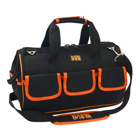 EZRE Multifunzione in Tessuto Oxford per Elettricista Marsupio per Manutenzione Strumenti Borsa a Tracolla Borsa per Attrezzi Conveniente, Dimensioni: 15 Pollici, Size : 15 inch (EZRE)