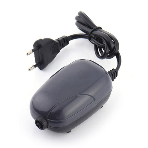 RS-290 220V 3W Prese singole Flusso regolabile Pompa d'aria per acquario silenzioso Pompa per ossigeno per acquario, 3W