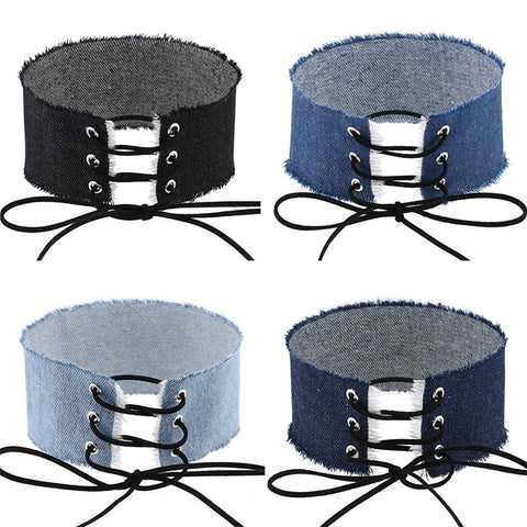 2 pezzi di personalità retrò europea e americana, cravatta con fiocco, colletto da cowboy, colletto largo, collana in osso, consegna colore casuale, NZXL03 - Novalix Store
