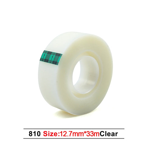 Nastro invisible magico 3M Scotch 810 Nastro transparent pour réparer les écrits, sans trace, dimensions : 33 mx 19 mm, taille : 33 m x 19 mm