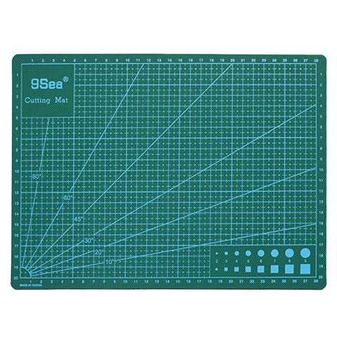 Tappetino da taglio A4 30*22 cm Tagliere manuale per utensili fai da te Tappetino da taglio autorigenerante disponibile su entrambi i lati, A4