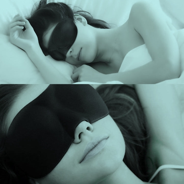 Maschera per Dormire 3D Ombreggiata Portatile - Benda per Occhi