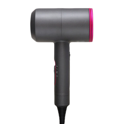 Asciugacapelli a temperatura costante ad aria calda fredda anionica ad alta potenza, spina europea, EU Plug (Rouge + Noir) +3, EU Plug (Rouge + Gris) +3