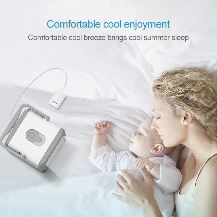 Compact USB Air Conditioning Fan for Home Use