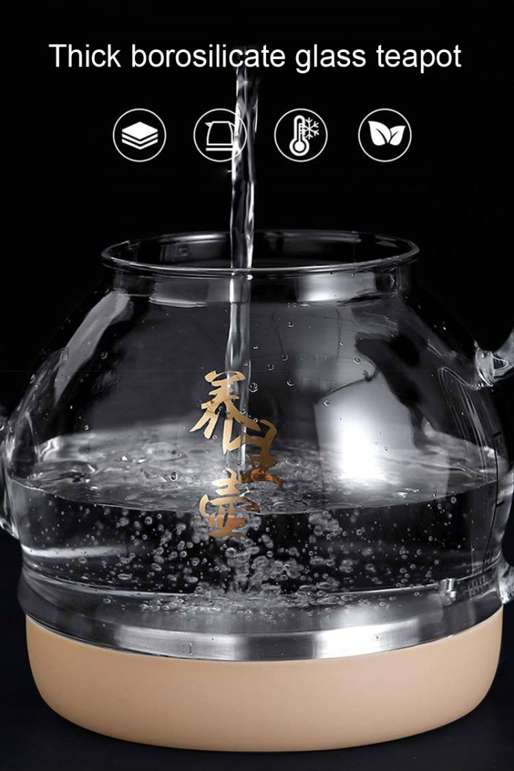 Tipo di pompaggio Automatico Aggiungi acqua Bollitore in vetro elettrico intelligente completo Pompaggio set fornello per tè bollito, Tea Stove Set