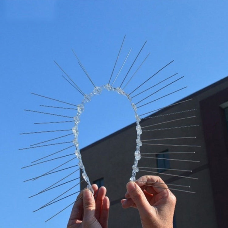 5 pezzi/set Repellente per uccelli Chiodi in acciaio inossidabile da 50 cm Punte per uccelli SK411, 5 PCS - Novalix Store