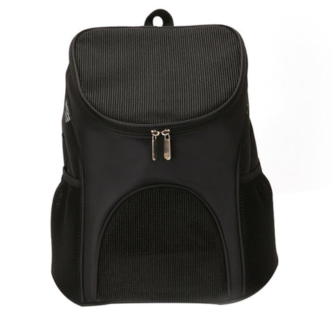 Zaino portatile pieghevole in nylon traspirante per animali domestici, dimensioni: 33 x 30 x 24 cm, Size: 33 x 30 x 24cm Black, Size: 33 x 30 x 24cm Coffee, Size: 33 x 30 x 24cm Blue, Size: 33 x 30 x 24cm Red
