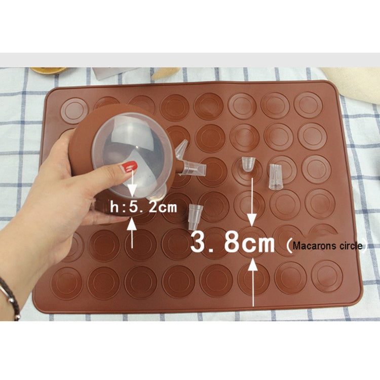 Large Silicone Macaron Mold Set for Perfect Baking