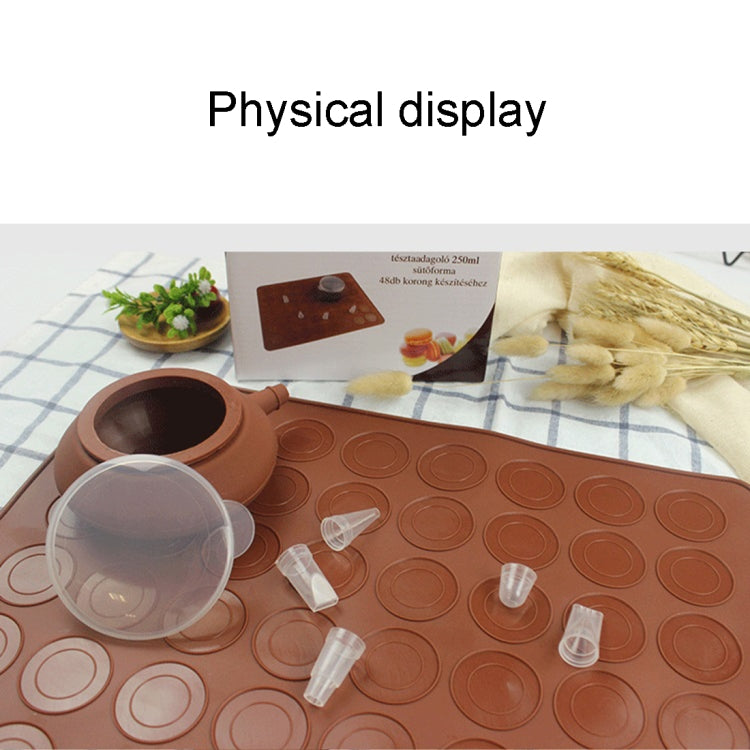 Large Silicone Macaron Mold Set for Perfect Baking