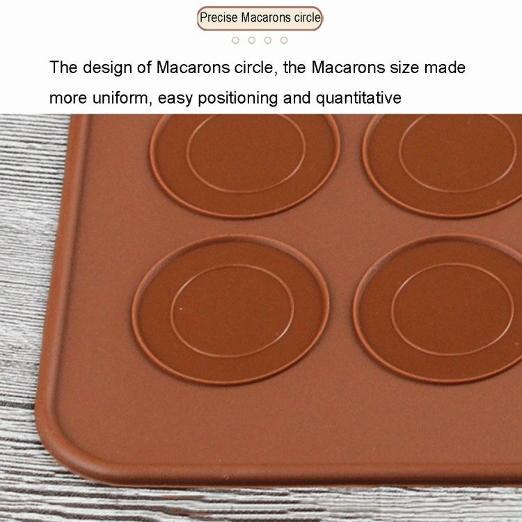 Teglia da forno per macaron in silicone per arrosto da cucina, dimensioni: 26 * 29 cm, Oven Baking Pad,