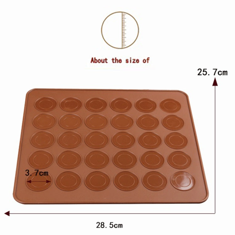 Teglia da forno per macaron in silicone per arrosto da cucina, dimensioni: 26 * 29 cm, Oven Baking Pad,