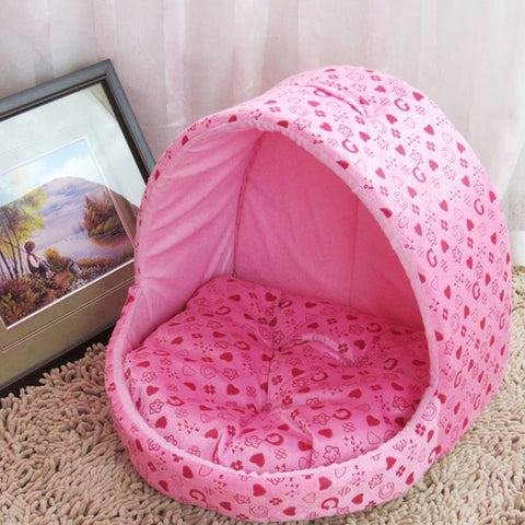 Casa per cani a forma di yurta creativa per cani di piccola taglia, dimensioni: L, 42*48*48 cm, Taglia: L