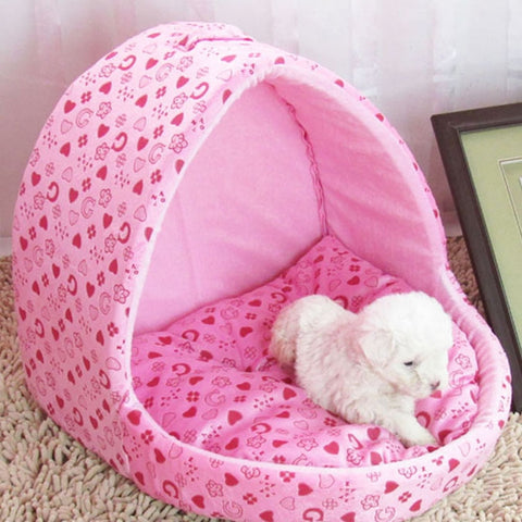 Casa per cani a forma di yurta creativa per cani di piccola taglia, dimensioni: L, 42*48*48 cm, Taglia: L