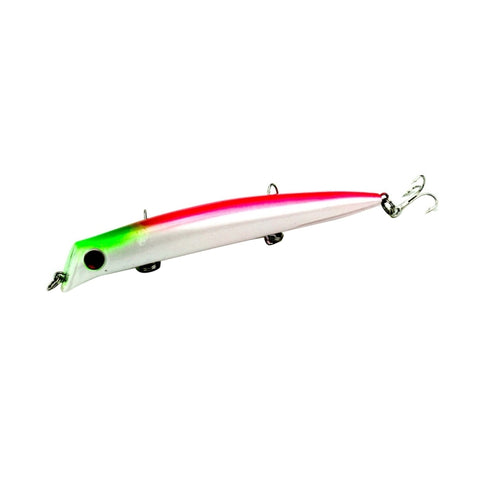 Esche da pesca artificiali HENGJIA Popper bioniche con ganci -