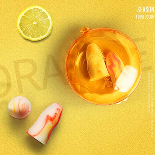 4 pezzi/set di tappi per le orecchie da viaggio per la prevenzione del rumore del sonno migliorano la protezione dell'udito durante il sonno, consegna casuale dei colori - Novalix Store