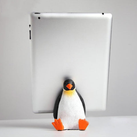 Keepwood KW-0142 Staffa porta tablet da tavolo universale creativa a forma di pinguino, KW-0142