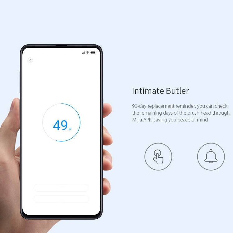 3 pezzi di testine di ricambio per spazzolino elettrico originali Xiaomi Mijia per l'igiene orale (tipo sensibile) - Novalix Store
