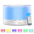 T700 Remote Control Clear White Air Humidifier Automatic Alcohol Sprayer Essential Oil Diffuser Ultrasonic Mist Maker Ultrasonic Aroma Diffuser Atomizer...
