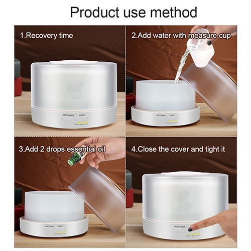 T700 Remote Control Clear White Air Humidifier Automatic Alcohol Sprayer Essential Oil Diffuser Ultrasonic Mist Maker Ultrasonic Aroma Diffuser Atomizer...