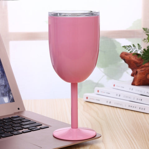 Regalo creativo del calice da cocktail del vino rosso della tazza di vuoto dell'acciaio inossidabile di nuova moda