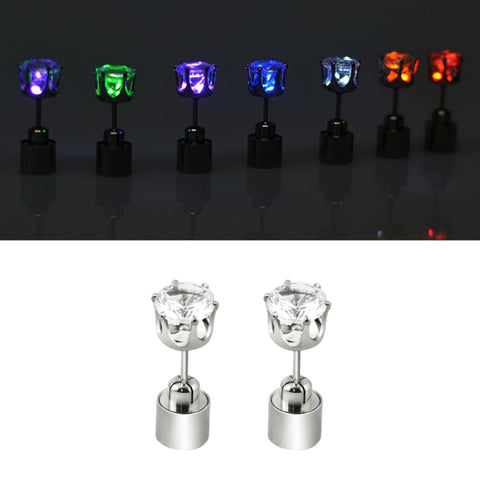 Orecchini alla moda con LED e diamanti Diamond.