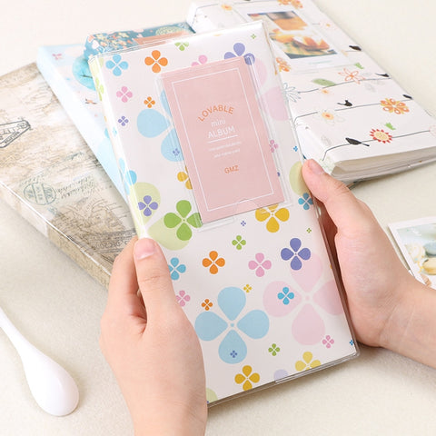 Mini album fotografico 3" con inserti per fai-da-te - Motivi Quattro