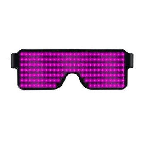 Boîte de nuit Bar Discothèque LED Occhiali qui emettono luce Festival Party Otturatore di ricarica USB Occhiali flash dynamique