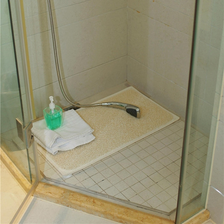 Tappetino per vasca da bagno rettangolare, resistente alle macchie, in PVC, antiscivolo, per uso domestico, dimensioni: 70 cm x 40 cm (bianco), 70cm x 40cm