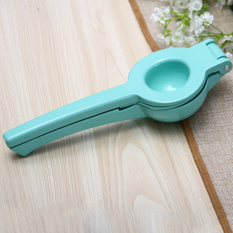 Spremiagrumi manuale a doppio strato in lega di alluminio, consegna colore casuale, Aluminum Alloy