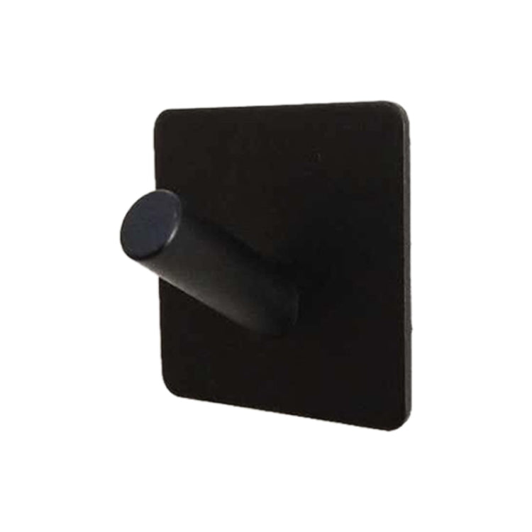 appendiabiti-da-bagno-non-traforato-con-gancio-obliquo-in-acciaio-inox-nero-black-oblique-hook - immagine 2