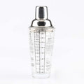 Stainless Steel Cocktail Shaker with Scale - 450ml Capacity