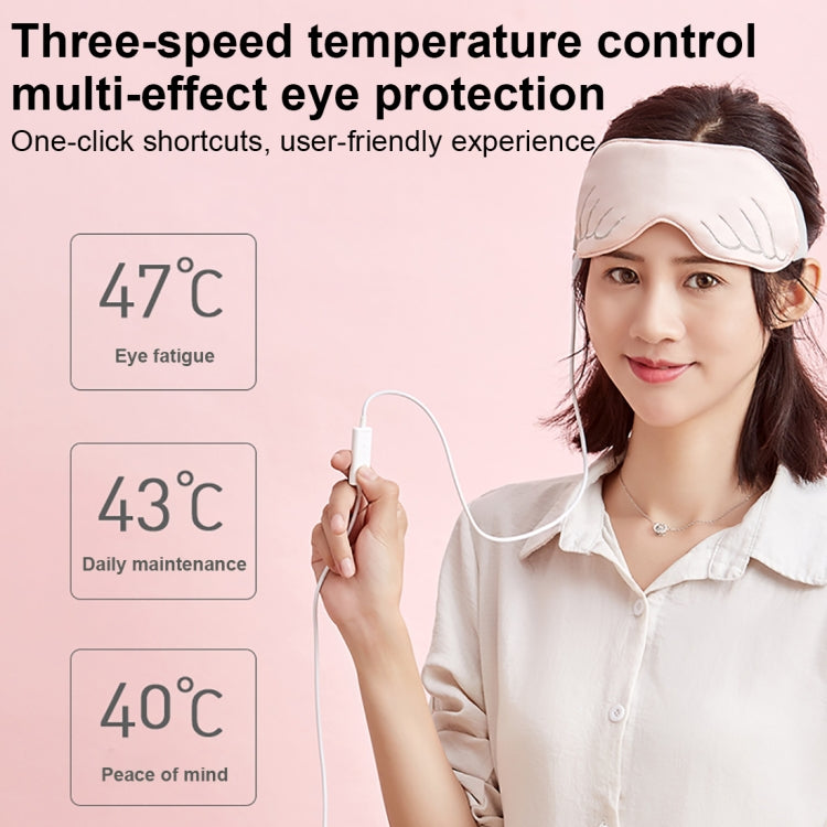 Maschera per occhi USB in grafene Angel Eye K-1033