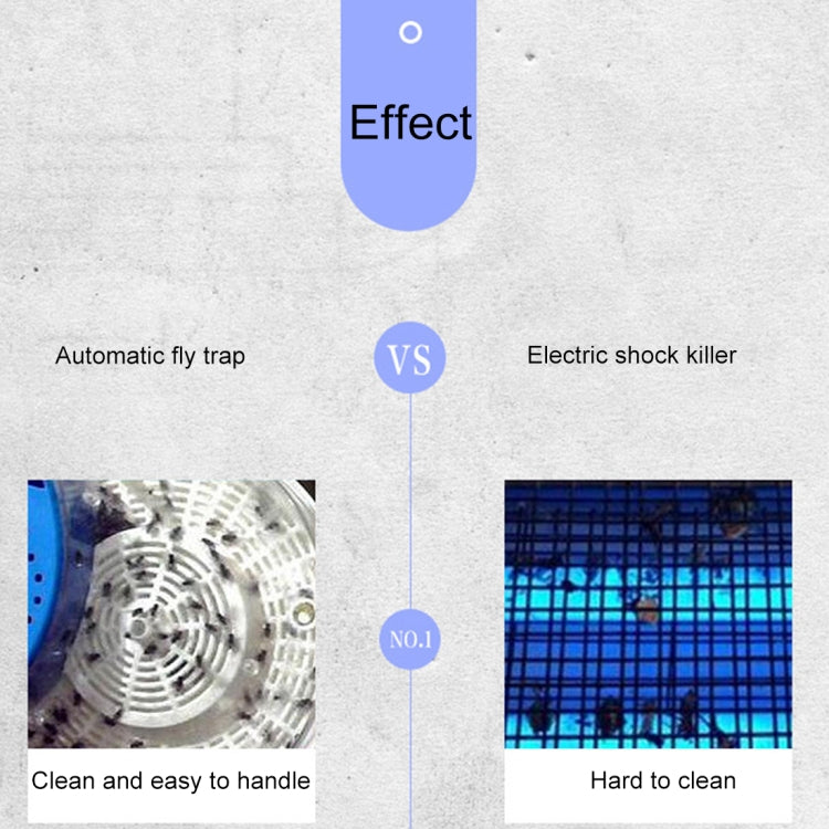 cacciatore-di-mosche-elettronico-automatico-protezione-ambientale-che-uccide-le-mosche-automatic-fly-hunter-white - immagine 4