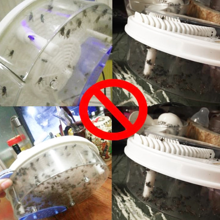 cacciatore-di-mosche-elettronico-automatico-protezione-ambientale-che-uccide-le-mosche-automatic-fly-hunter-white - immagine 7