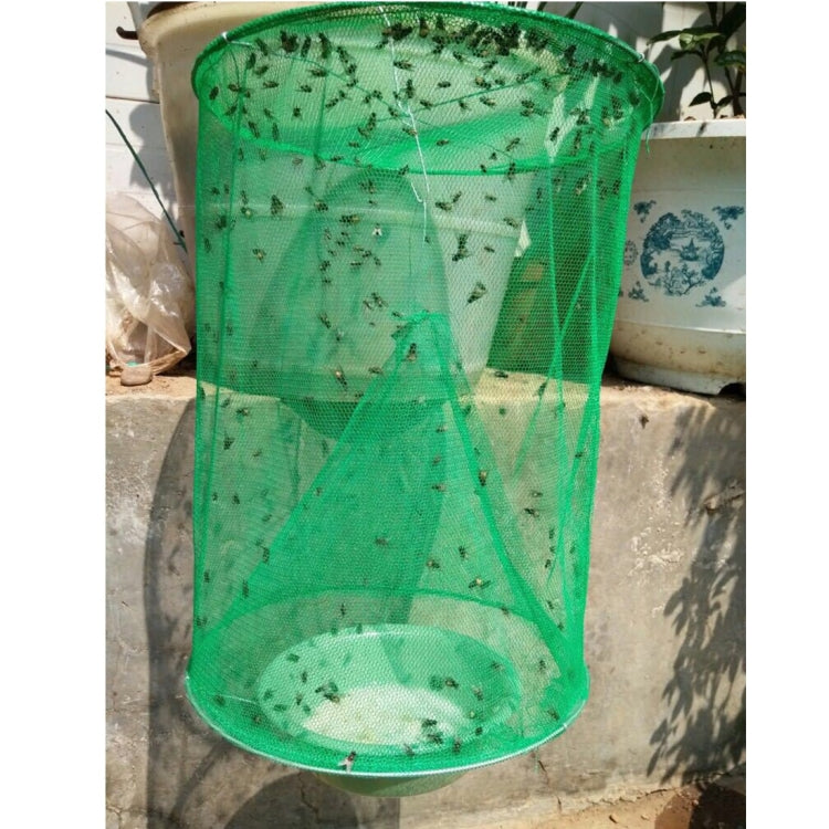 cacciatore-di-mosche-automatico-sospeso-pieghevole-da-3-pezzi-gabbia-per-mosche-indotta-fly-cage - immagine 8