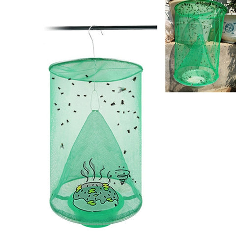 Cacciatore di Mosche Automatico Pieghevole in 3 Pezzi - Gabbia per