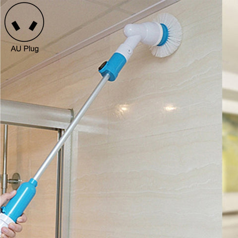 Lavapavimenti multifunzione pour vasca et piastrelle, sans fil, Power Spin Scrubber, set di spazzole per la pulizia del pavmento del bagno, presa AU, AU Plug