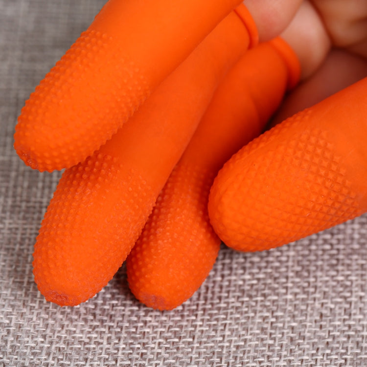 Durable Antistatic Latex Protective Gloves - 100 Pack Size L