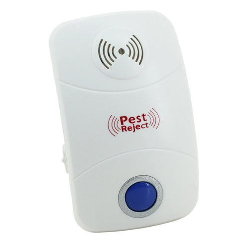 Repellente elettronico per il controllo dei parassiti delle zanzare e dei ratti ad ultrasuoni con luce LED, spina UK, AC90V-250V, UK Plug