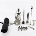 12 in 1 Stainless Steel Wine Cocktail Shaker Set with Bag