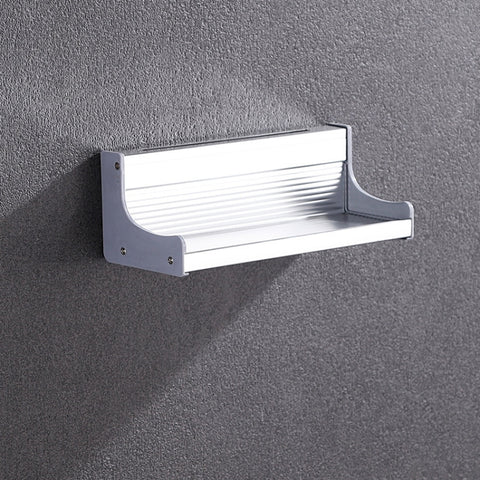 Scaffale portacondimenti in alluminio a parete per punzonatura da cucina multifunzione da 30 cm, 30cm Punching