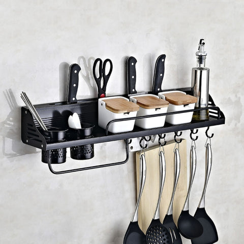 Une version 70 cm 2 tasses 10 Ganci Cucina Multifunzione Portacondimenti a Parete Portaoggetti Portaoggetti, A Version 70cm 2 tasses