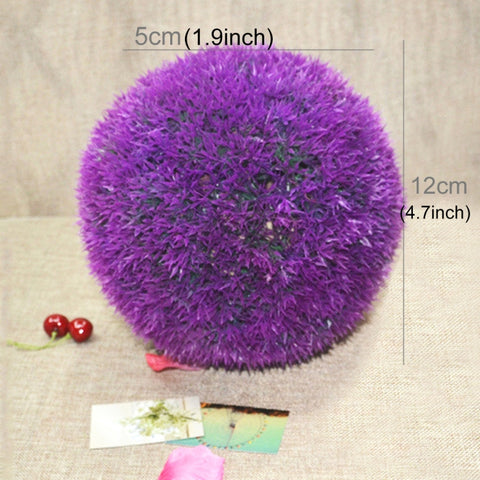 Palla Topiaria in Erba Artificiale per Decorazioni di Matrimonio e
