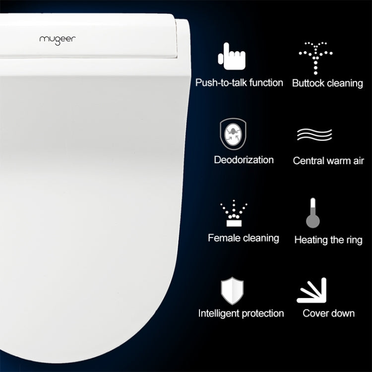 Smart Toilet Cleaner Cover with Heating and Automatic Flush
